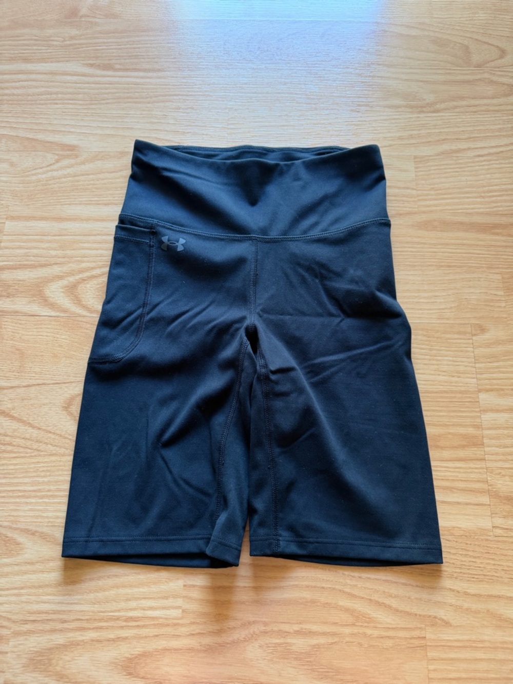 Under Armour performance fitted bike shorts athletic running compression